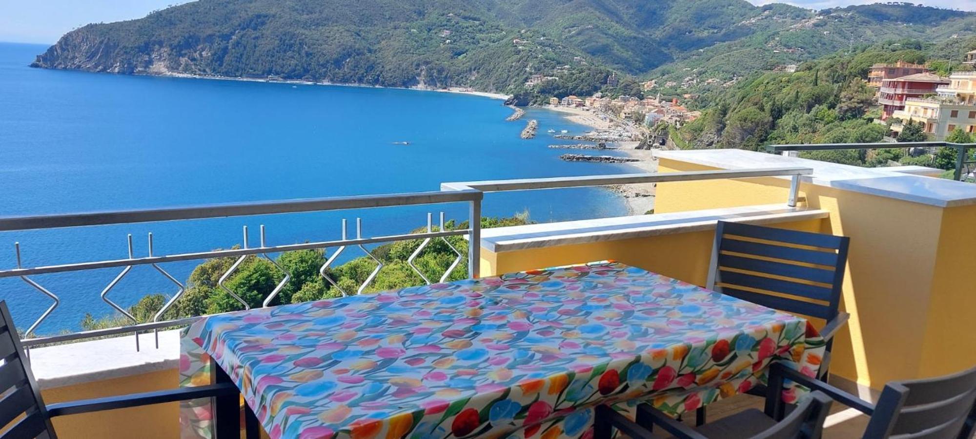Appartamenti Enrica With Amazing View Moneglia Exteriér fotografie